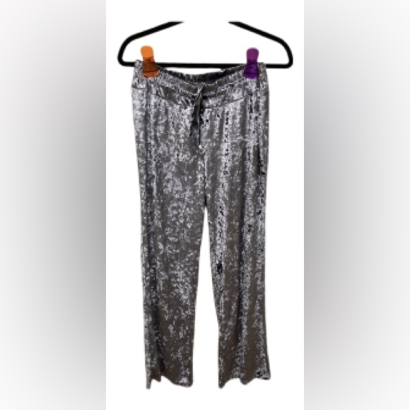 DANSKIN Pajamas 2 Piece NWT size medium sleepwear velvet-like pjs women’s - Picture 2 of 5